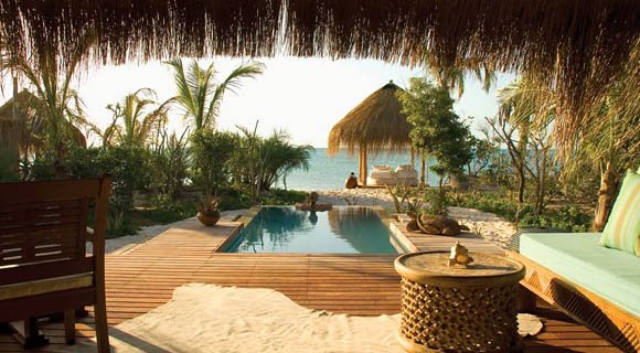 Azura Benguerra honeymoon island holiday