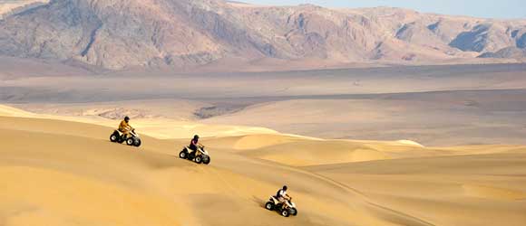 Quad biking in remote north-west Namibia