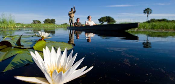 Okavango Delta mokoro safari