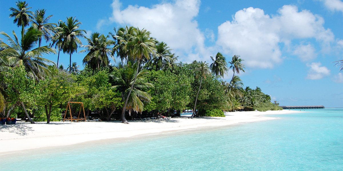 Meeru Island in the Maldives