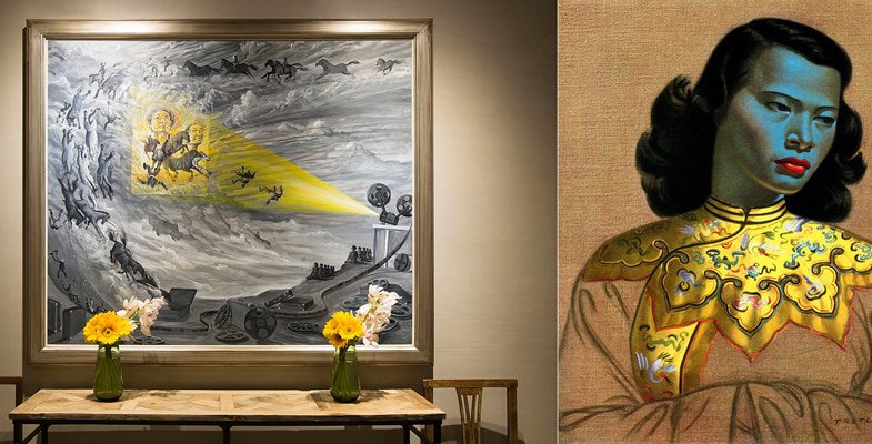 Delaire Graff art collection including Tretchikoff’s Chinese Girl
