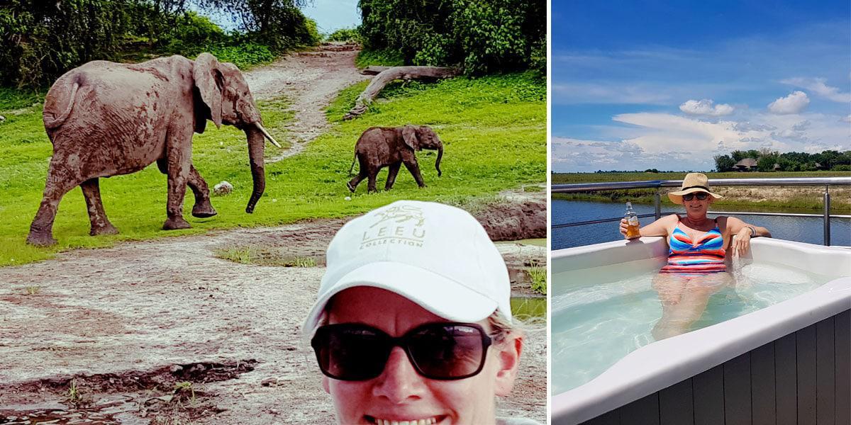 River safari & relaxing on the Chobe Princess