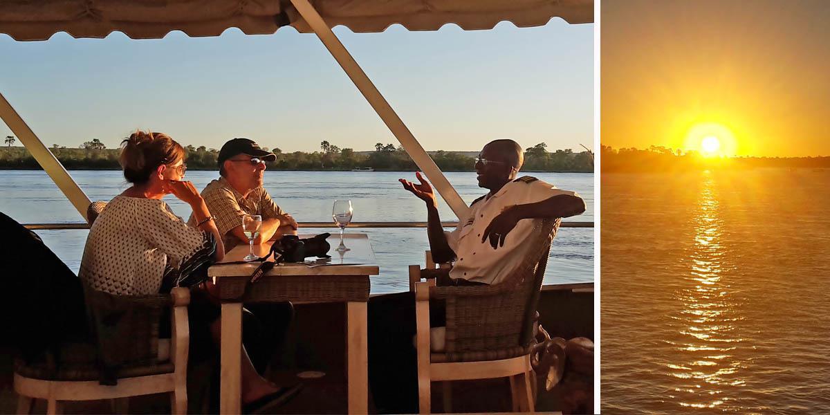 Sunset on the Zambezi Royal 
