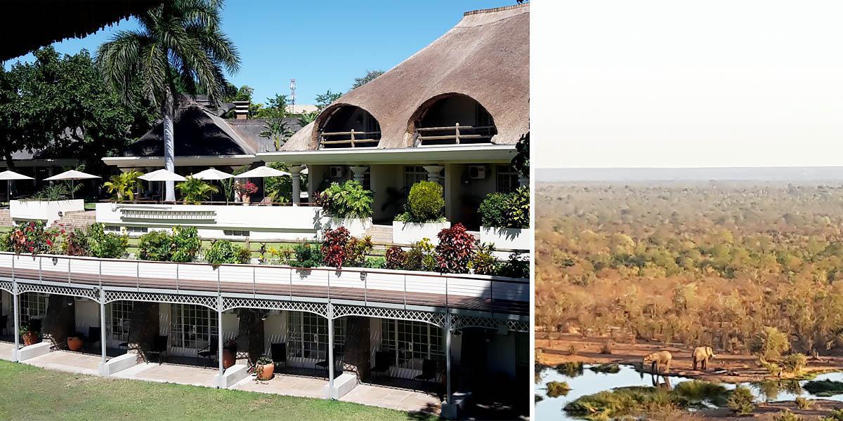 Ilala Lodge and Victoria Falls Safari Lodge.