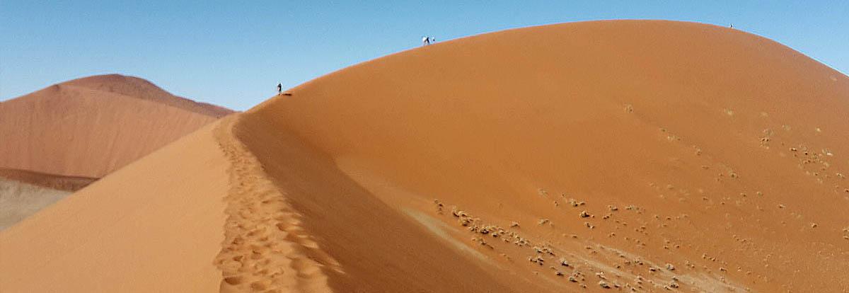Dune 45 at Sossuslvei in Namibia