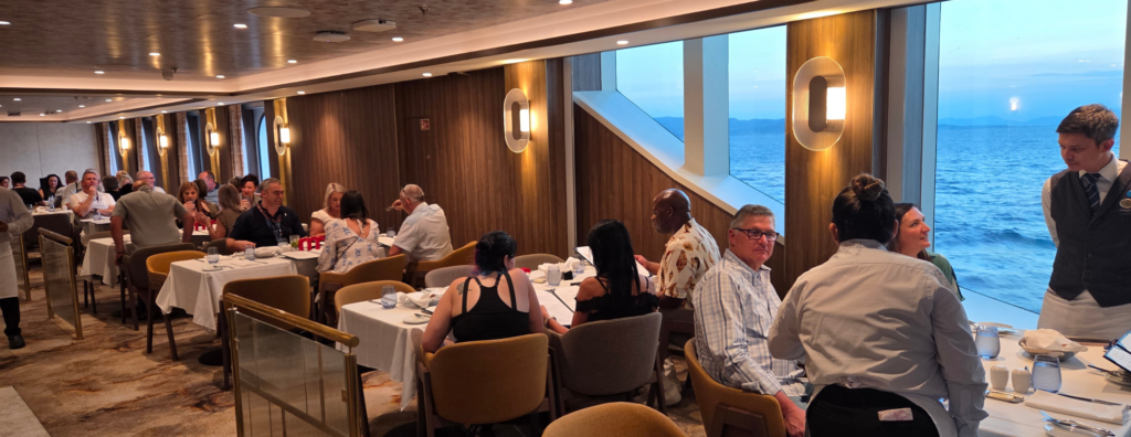 Gourmet Dining at Sea